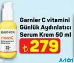 GARNİER C VİTAMİNİ GÜNLÜK AYDINLATICI SERUM KREM 50 ML fiyat ve kampanya bilgisi